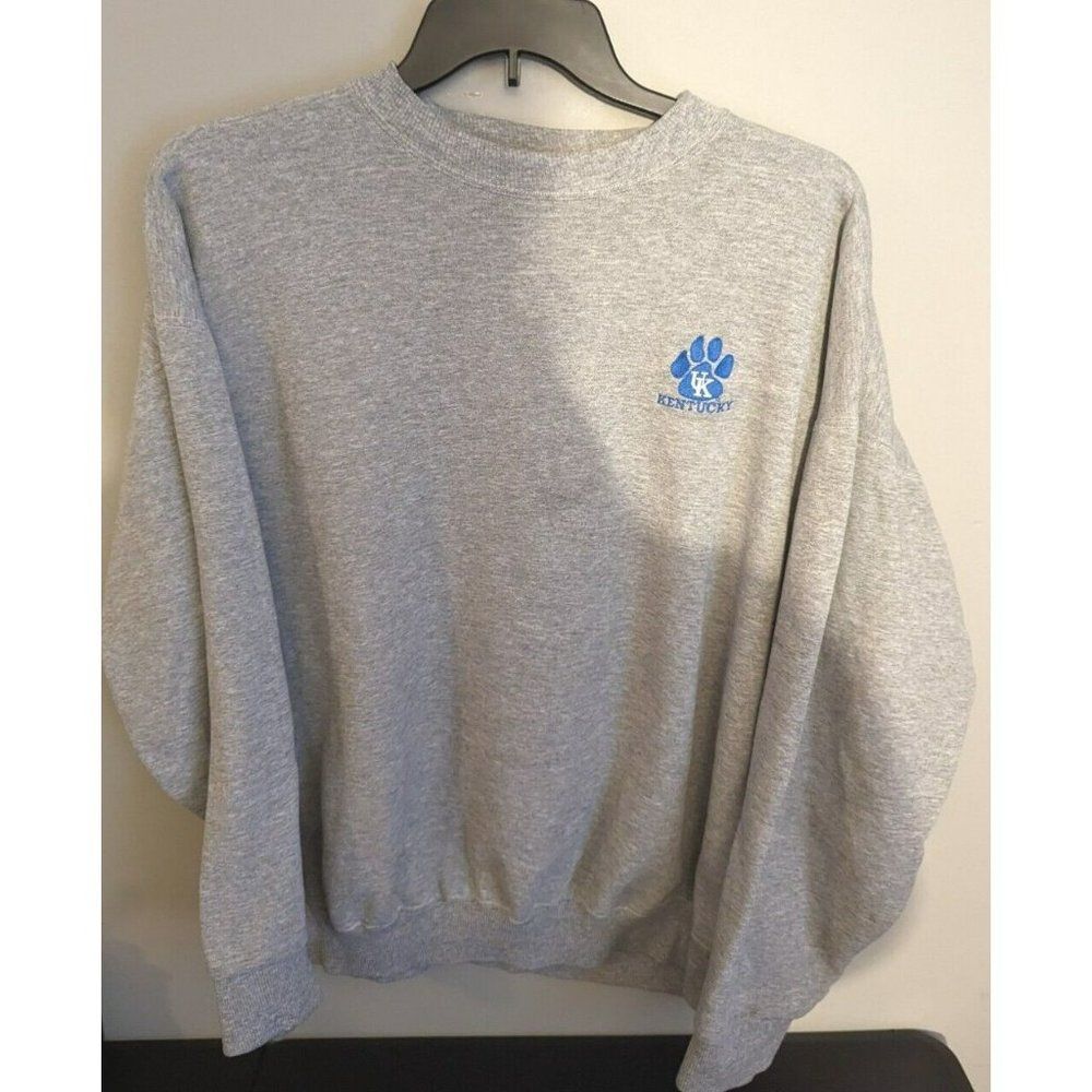 Vintage Made In USA H.L. Miller Gold University Of Kentucky Sweater Size 2XL